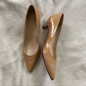 Stuart Weitzman Point Toe Kitten Heels 9.5